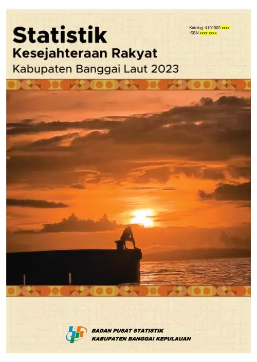 Statistik Kesejahteraan Rakyat Kabupaten Banggai Laut 2023